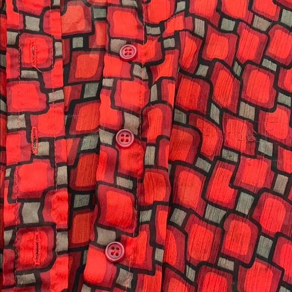 Patterned Blouse - Picture 3 of 5